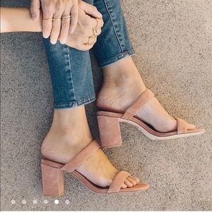 Soludos Ines Heels Sahara Pink Size 7.5